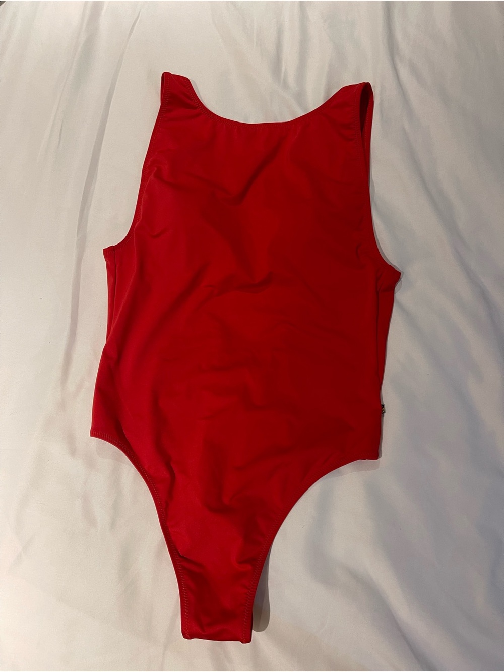 La Vie En Rose Bold Red One-Piece Swimsuit